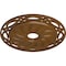 Ekena Millwork Loera Ceiling Medallion (Fits Canopies up to 6 1/4"), 26 5/8"OD x 4 1/2"ID x 1 3/8"P, Smokey Topaz CM26LOSTF - alternate 2